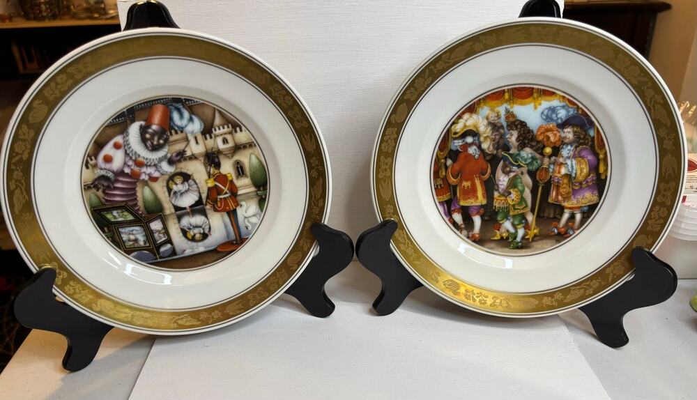 Vintage Royal Copenhagen Hans Christian Anderson Plates
